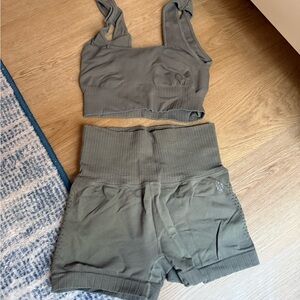 FP Movement by Free People Olive Athletic Shorts